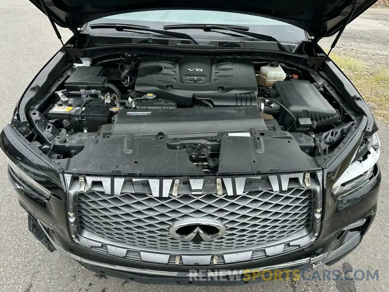 5 Фотография поврежденного автомобиля JN8AZ2AF6M9718439 INFINITI QX80 2021