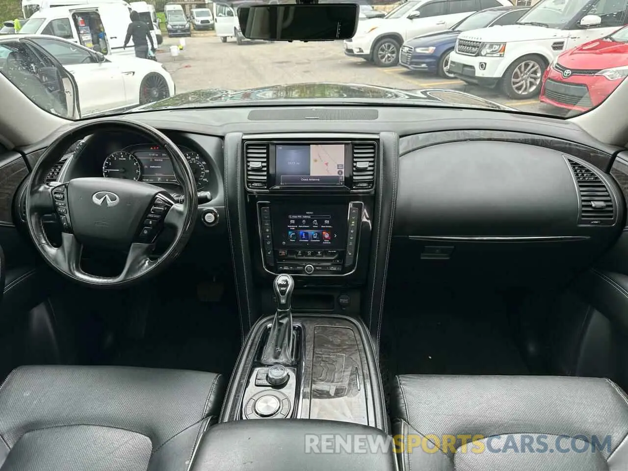 9 Фотография поврежденного автомобиля JN8AZ2AF6M9718439 INFINITI QX80 2021