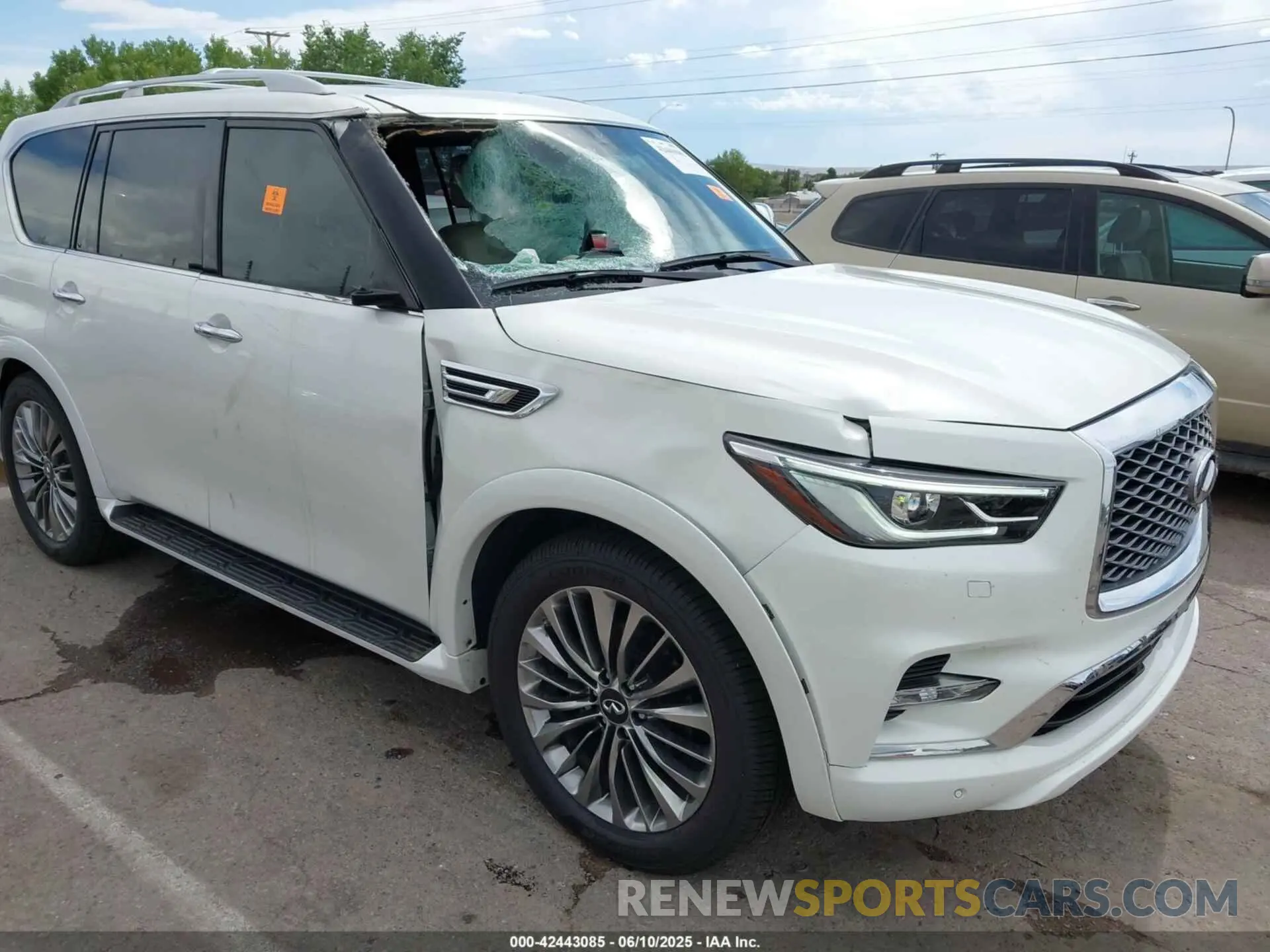 6 Photograph of a damaged car JN8AZ2BE7M9273506 INFINITI QX80 2021