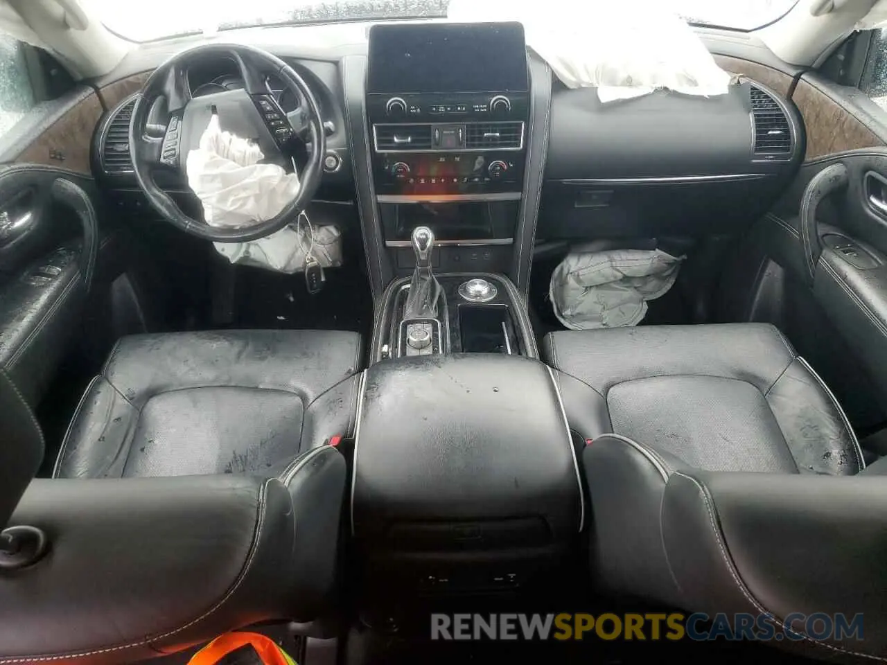 8 Фотография поврежденного автомобиля JN8AZ2AC7N9485131 INFINITI QX80 2022