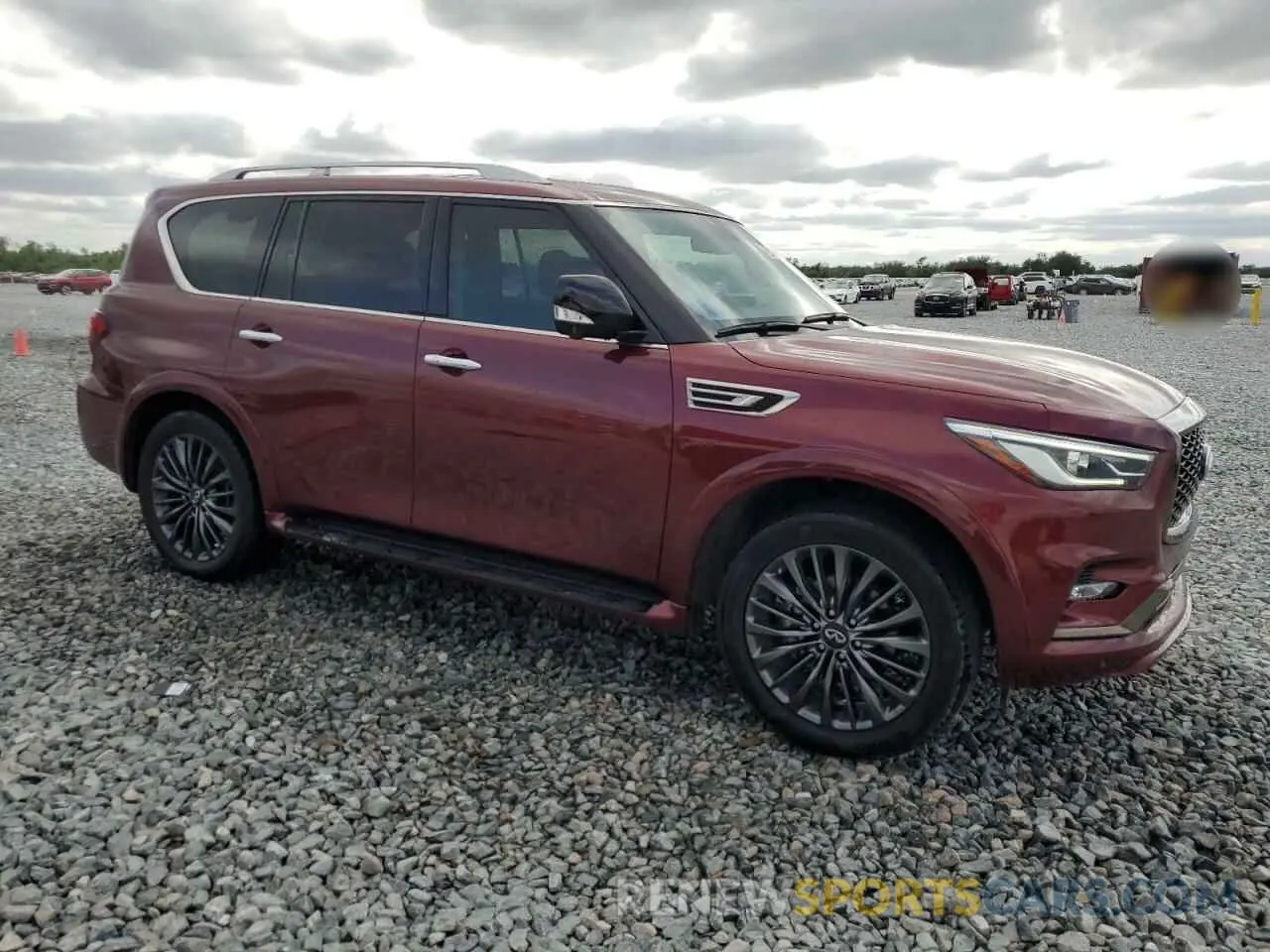 4 Фотография поврежденного автомобиля JN8AZ2AD2N9870606 INFINITI QX80 2022