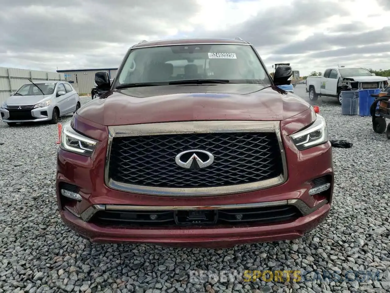5 Фотография поврежденного автомобиля JN8AZ2AD2N9870606 INFINITI QX80 2022