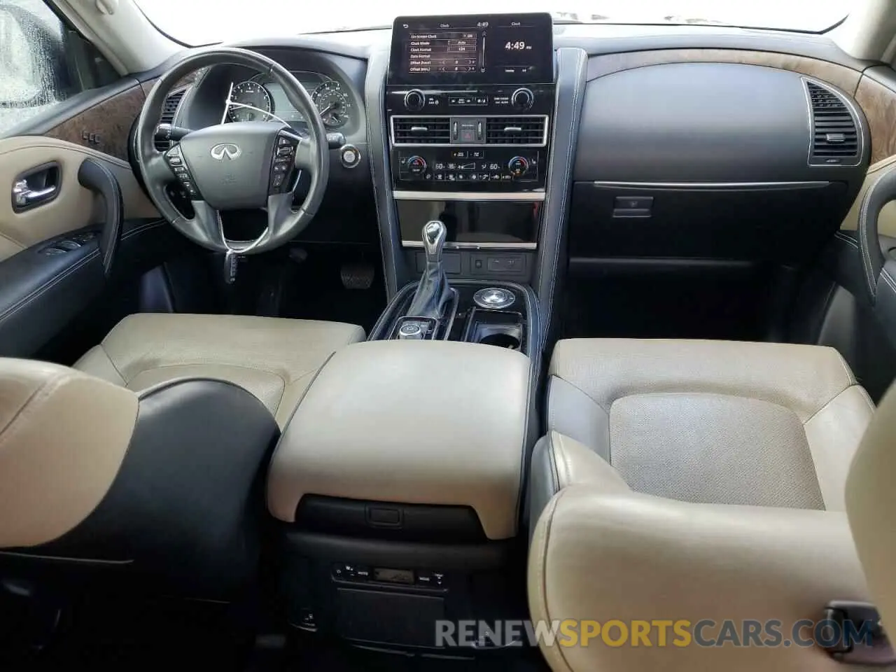 8 Фотография поврежденного автомобиля JN8AZ2AD2N9870606 INFINITI QX80 2022