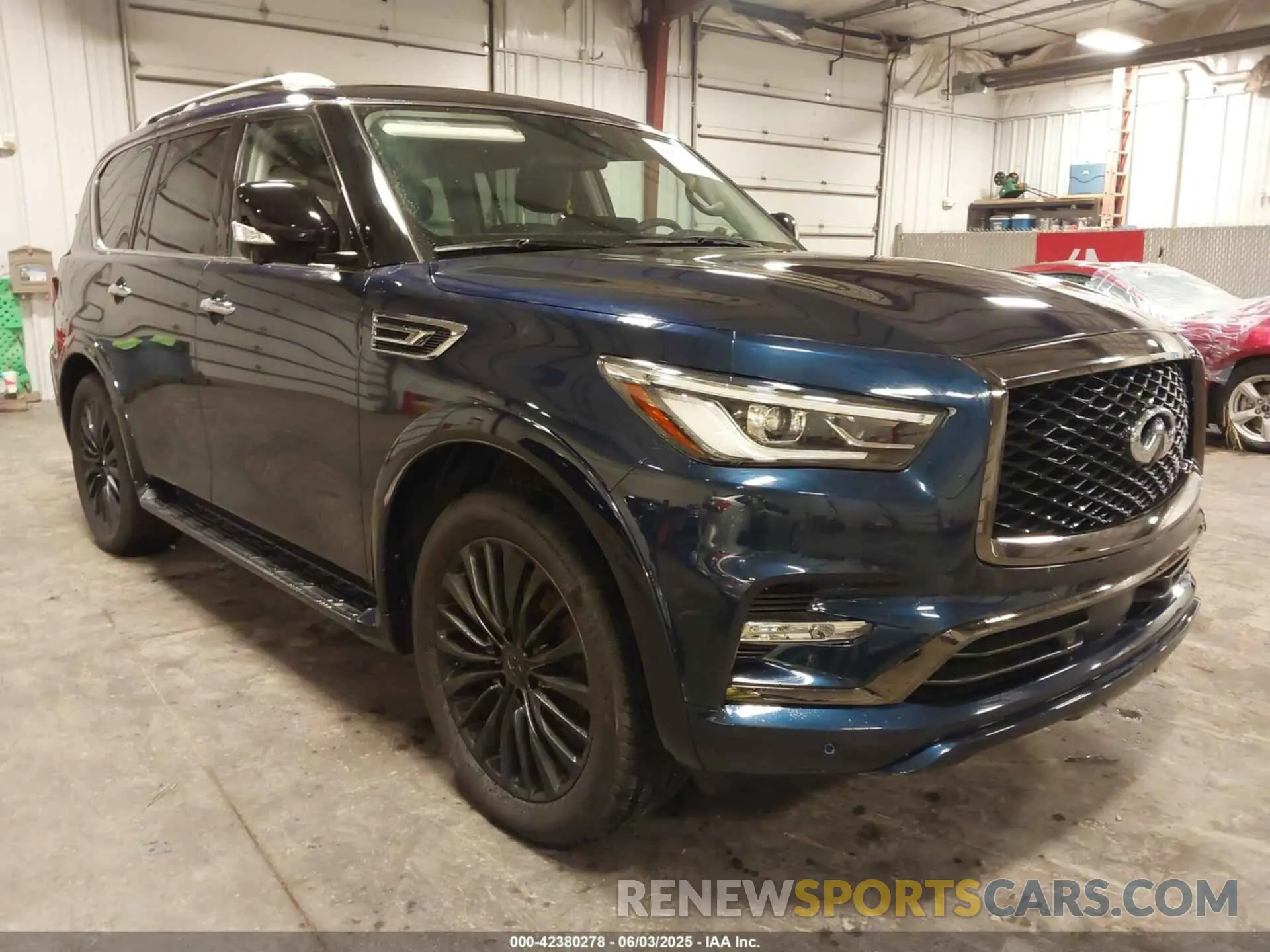 1 Photograph of a damaged car JN8AZ2AE2N9290488 INFINITI QX80 2022