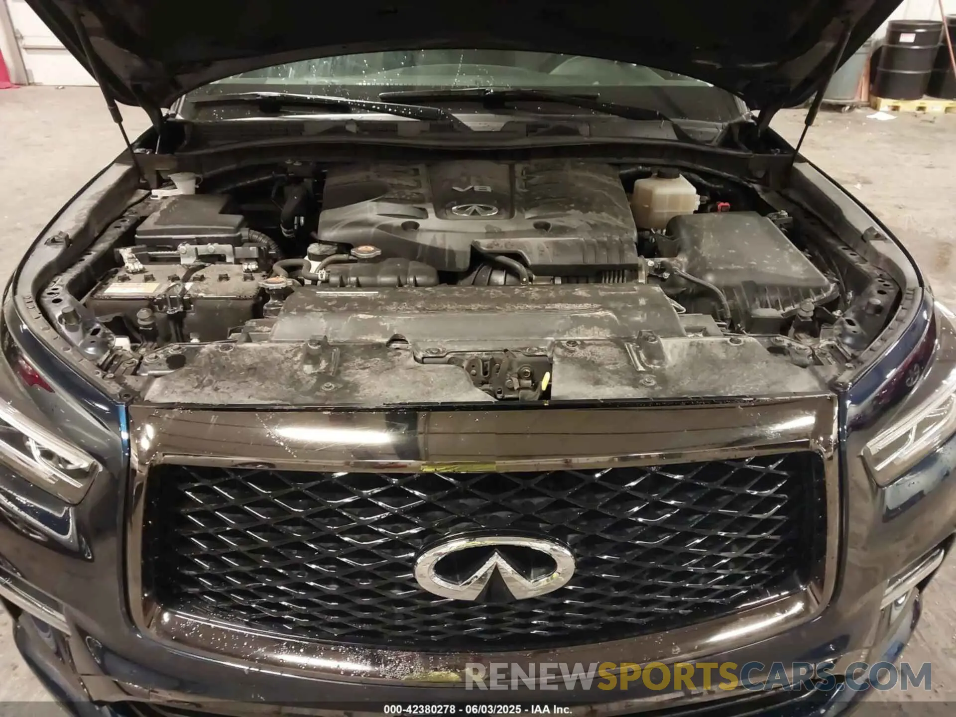 10 Photograph of a damaged car JN8AZ2AE2N9290488 INFINITI QX80 2022