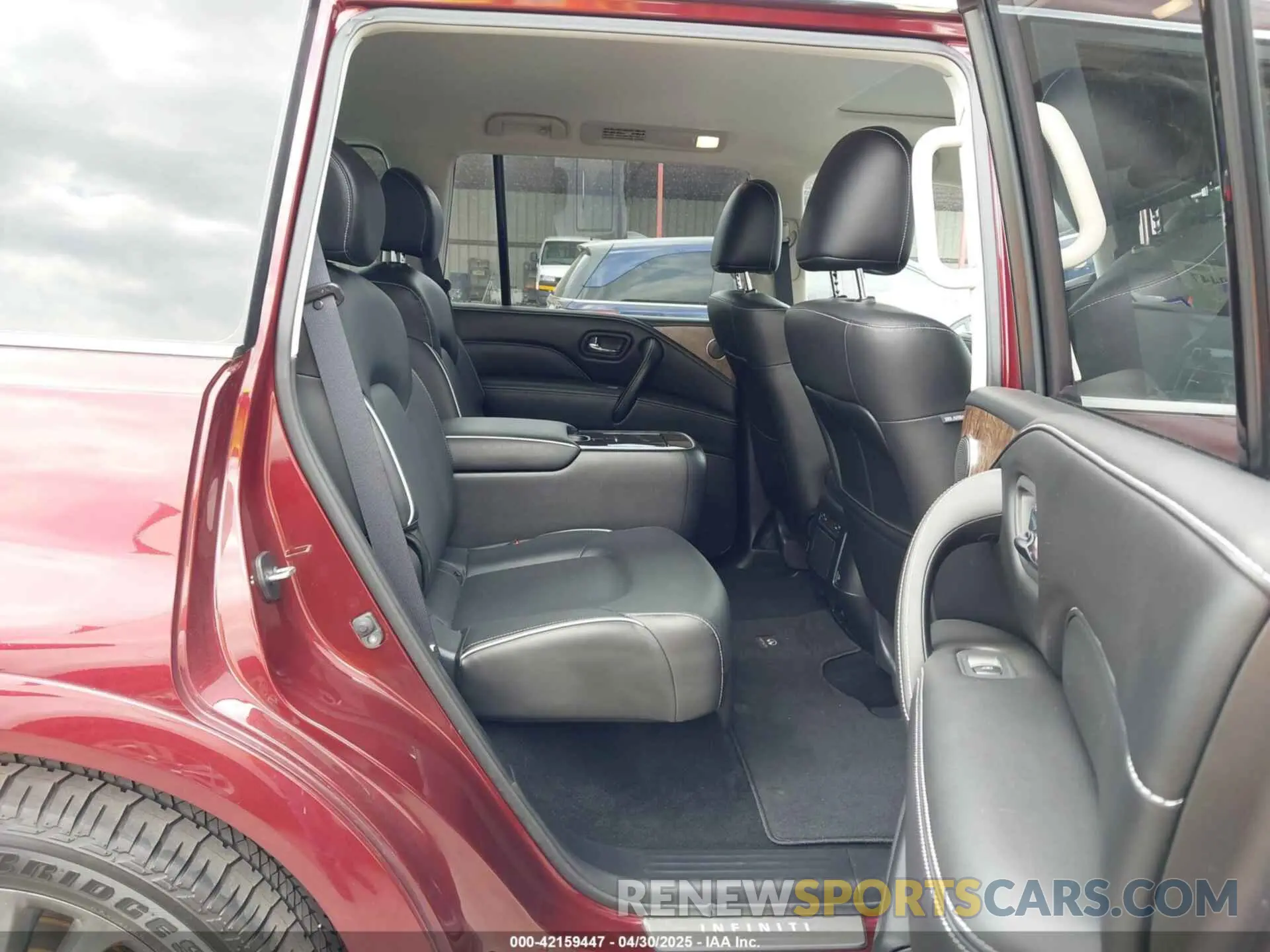 8 Фотография поврежденного автомобиля JN8AZ2AE6N9293734 INFINITI QX80 2022