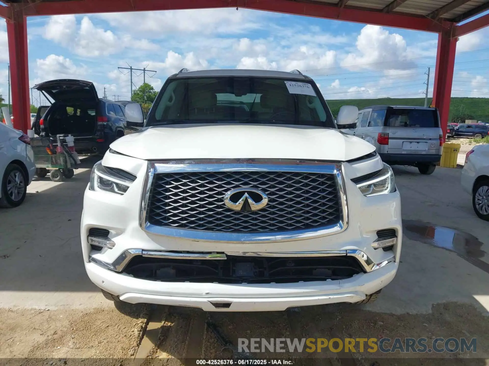 12 Photograph of a damaged car JN8AZ2AF3N9740156 INFINITI QX80 2022
