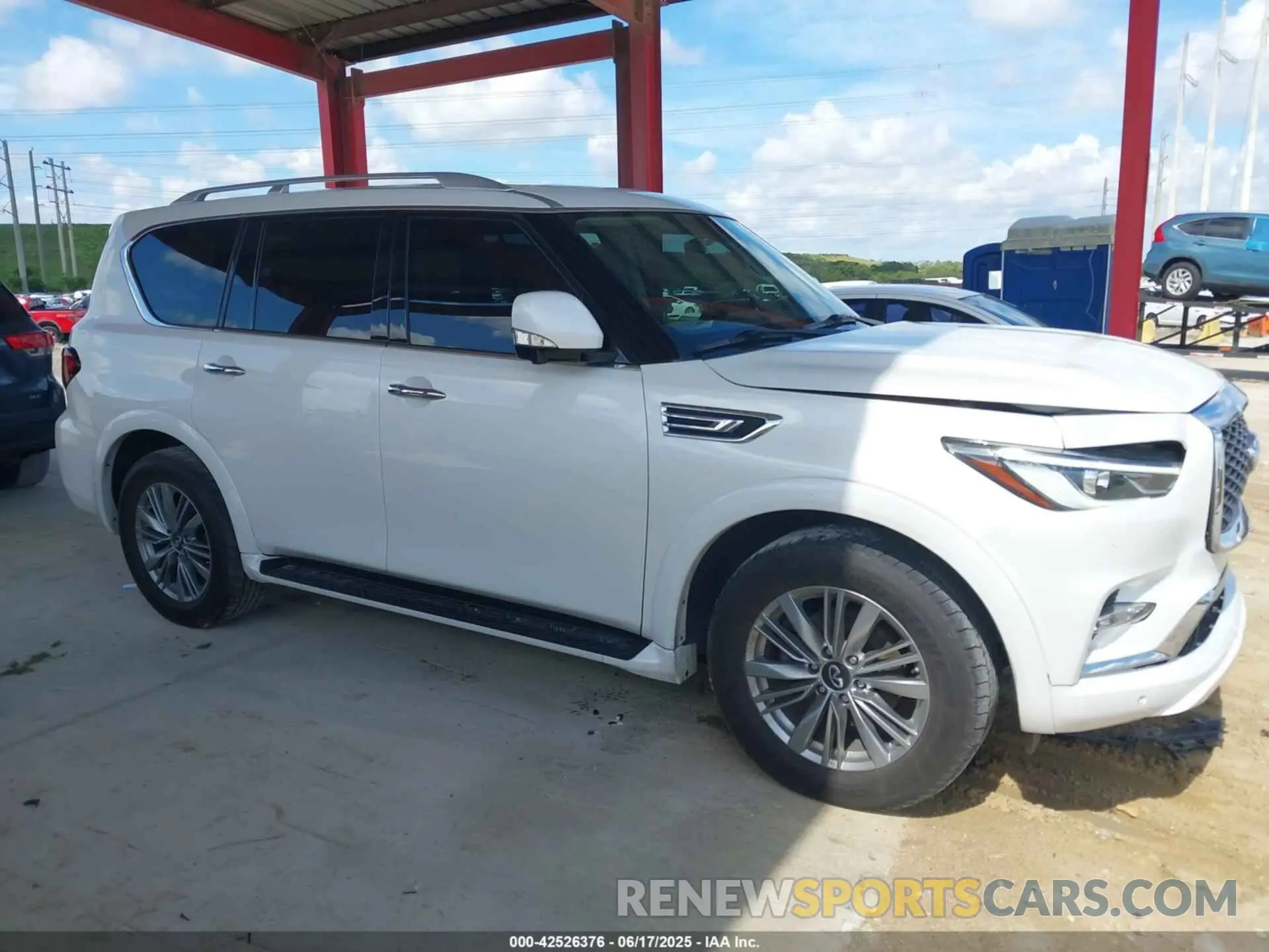 13 Photograph of a damaged car JN8AZ2AF3N9740156 INFINITI QX80 2022
