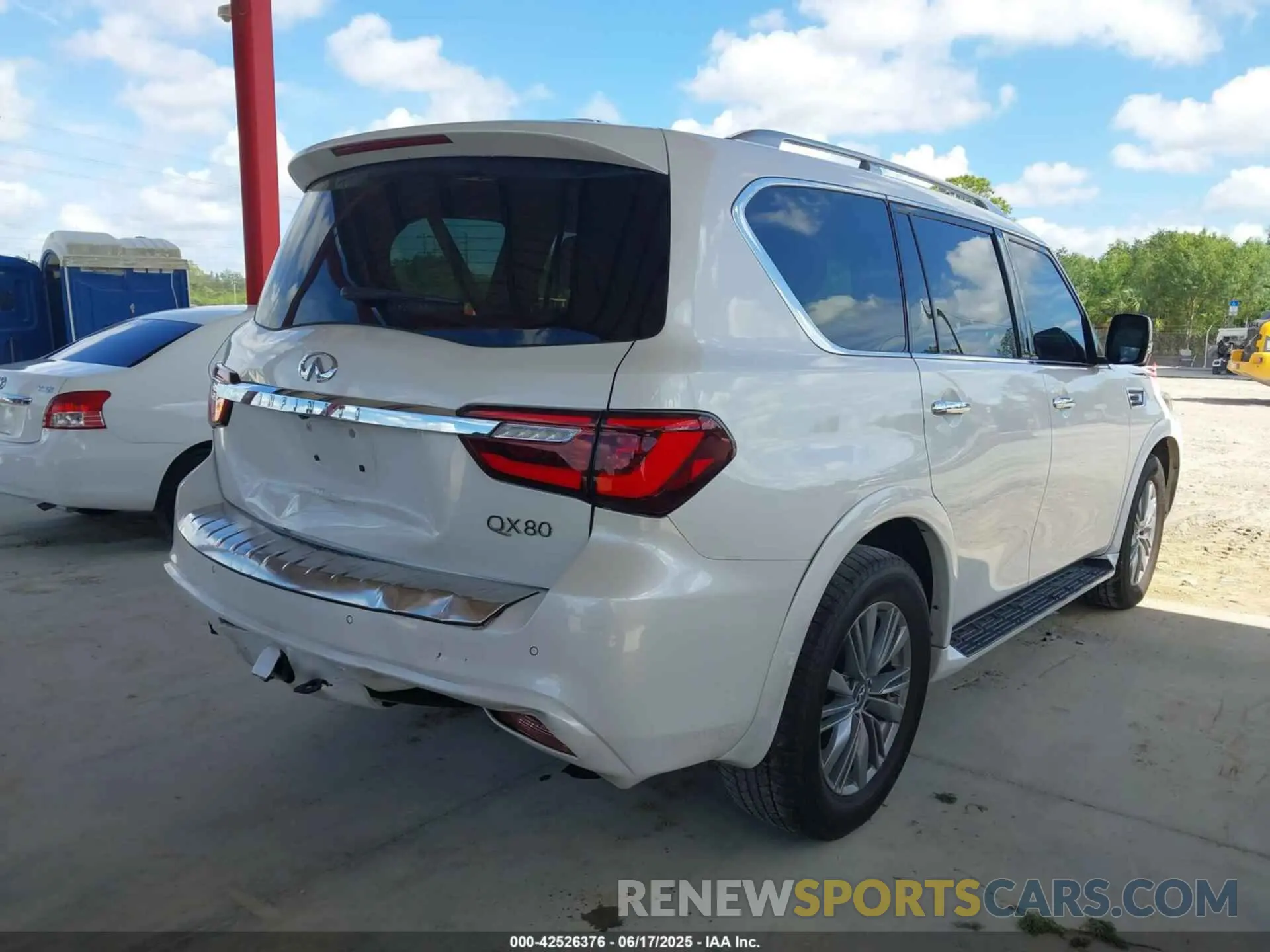 4 Photograph of a damaged car JN8AZ2AF3N9740156 INFINITI QX80 2022