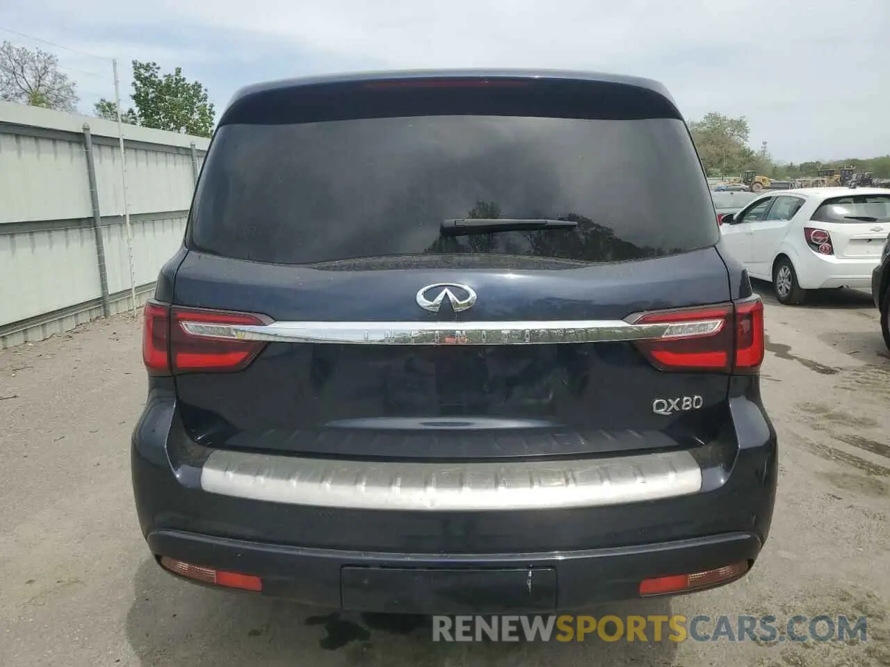 6 Photograph of a damaged car JN8AZ2AF5N9740997 INFINITI QX80 2022