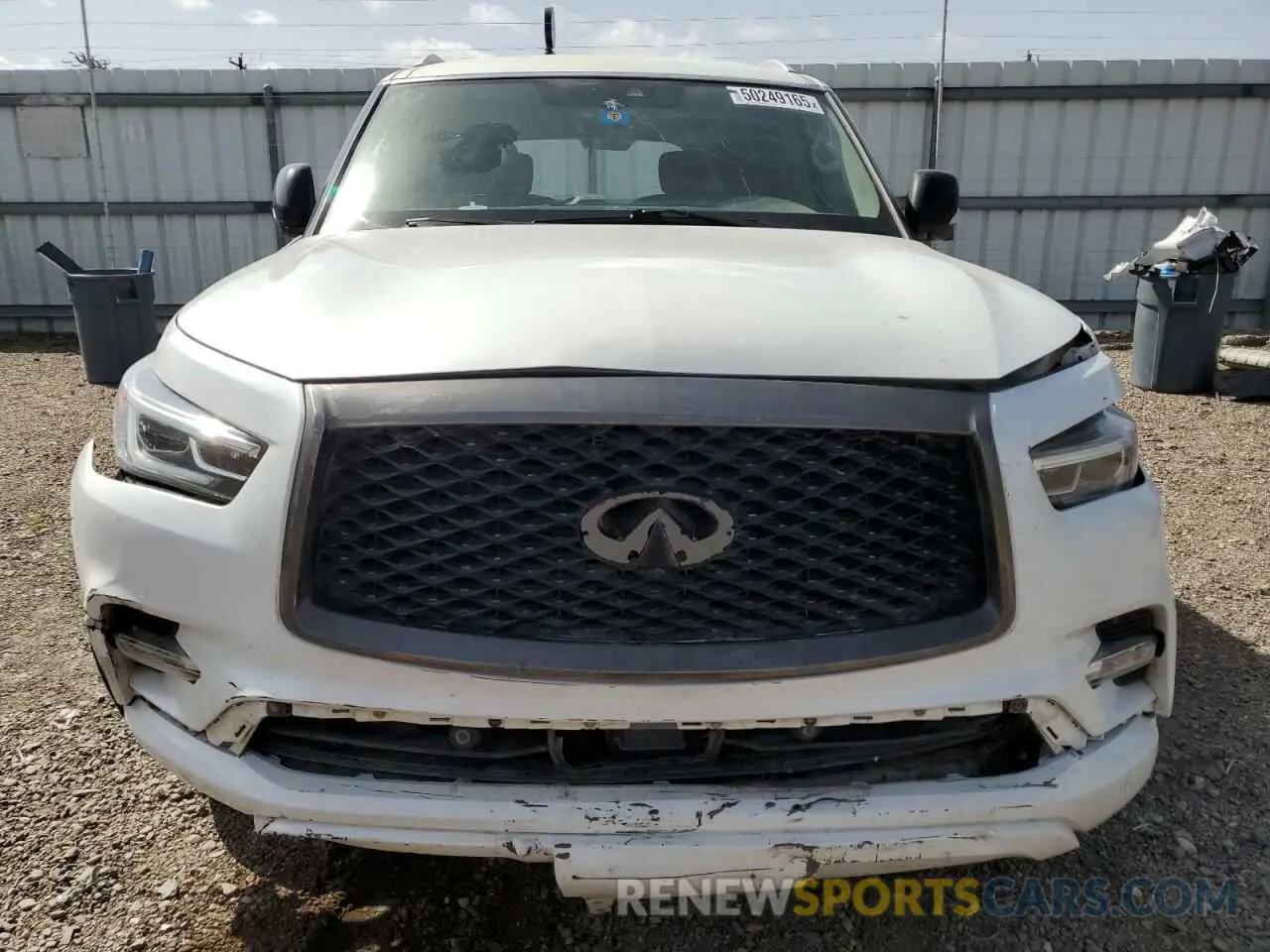 5 Photograph of a damaged car JN8AZ2AF5N9743883 INFINITI QX80 2022