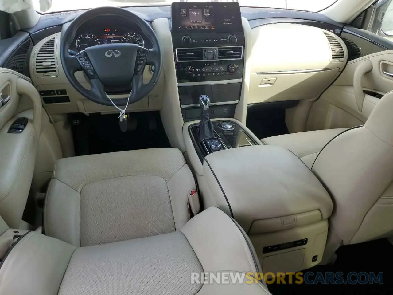 8 Photograph of a damaged car JN8AZ2AF9N9743479 INFINITI QX80 2022