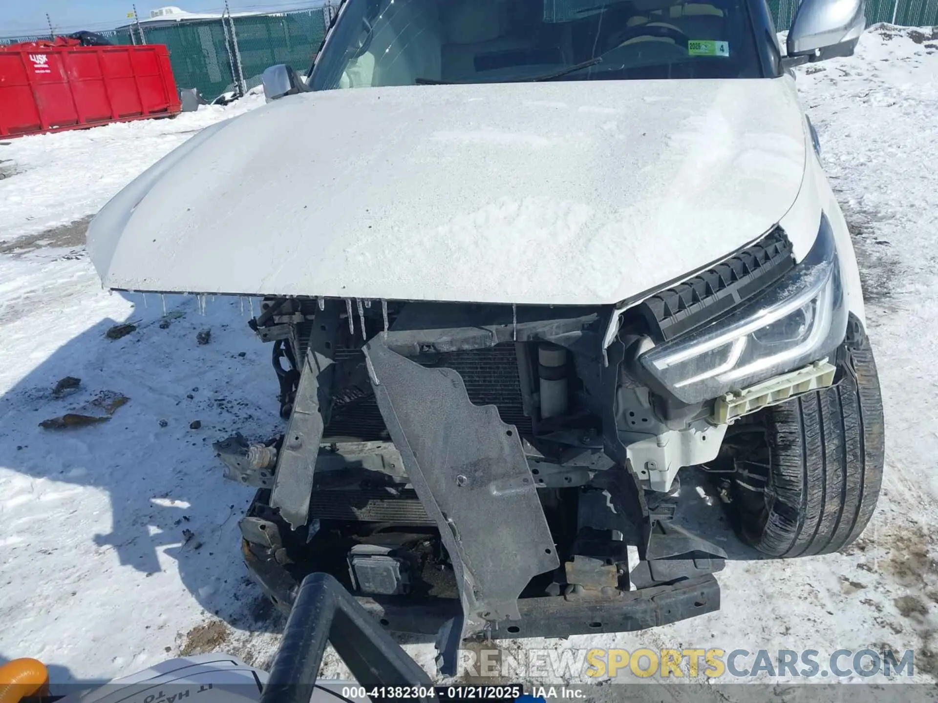 13 Photograph of a damaged car JN8AZ2BE0N9291461 INFINITI QX80 2022