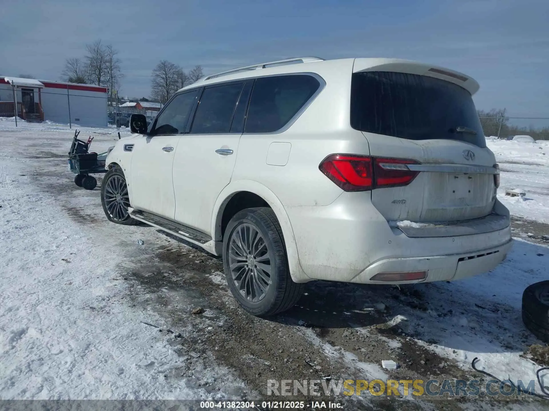 3 Photograph of a damaged car JN8AZ2BE0N9291461 INFINITI QX80 2022