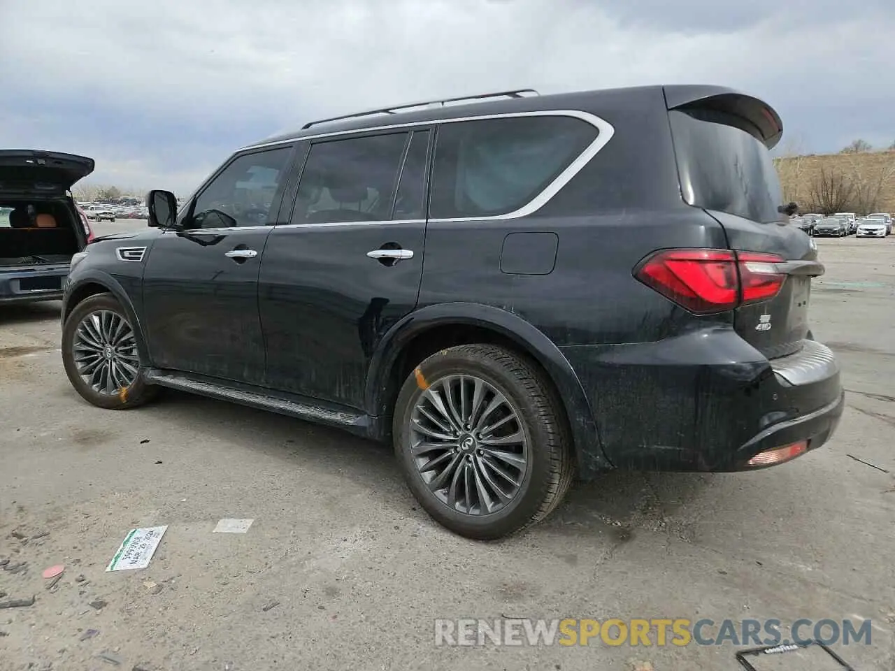 2 Фотография поврежденного автомобиля JN8AZ2AC4P9491696 INFINITI QX80 2023