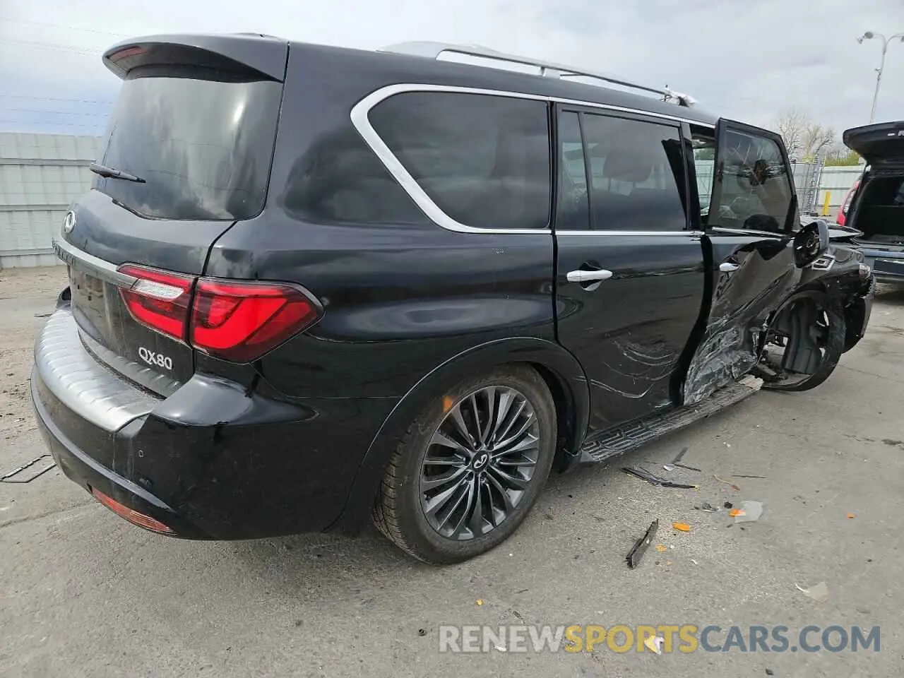 3 Фотография поврежденного автомобиля JN8AZ2AC4P9491696 INFINITI QX80 2023