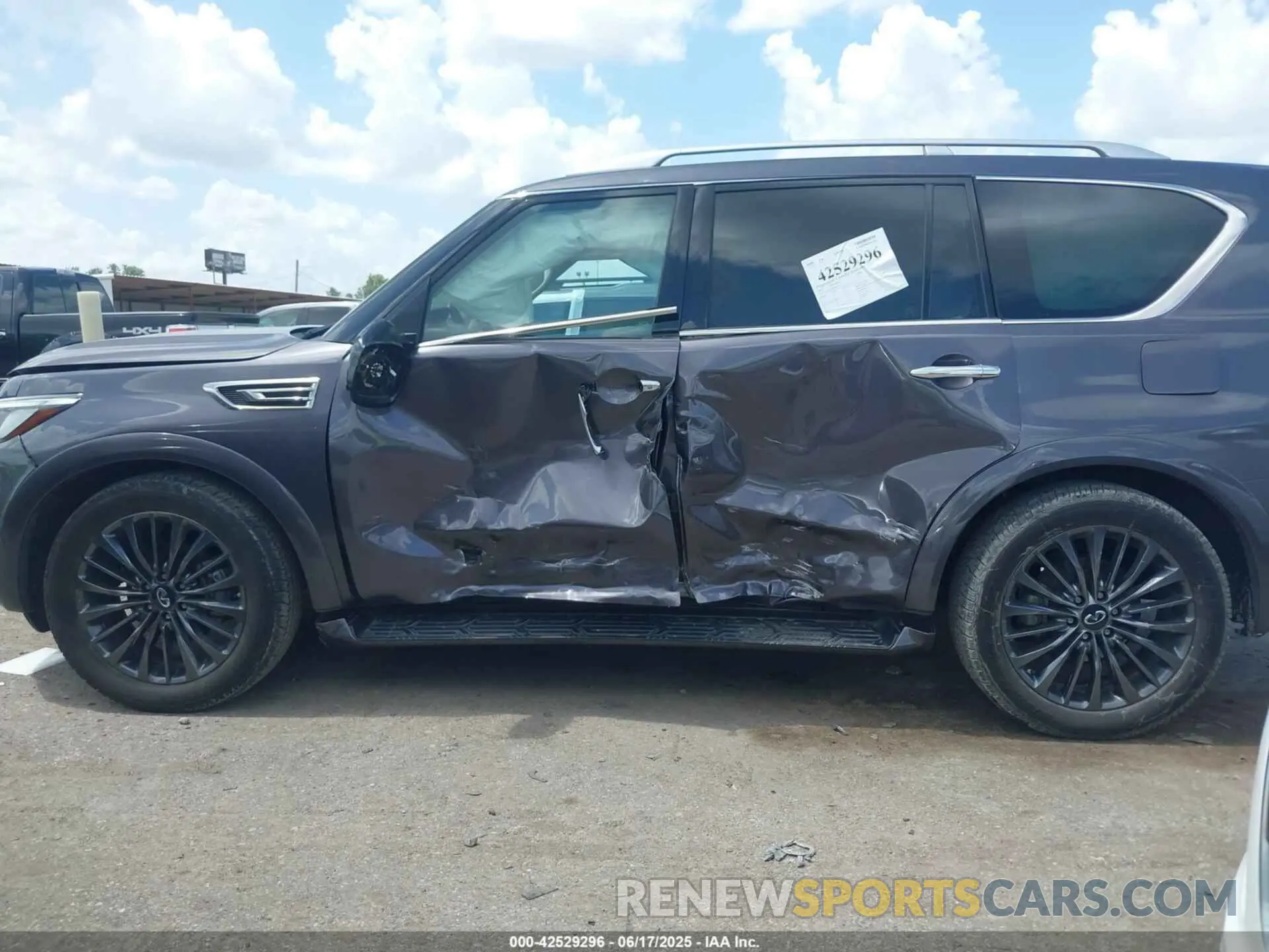 6 Photograph of a damaged car JN8AZ2AD1P9875217 INFINITI QX80 2023