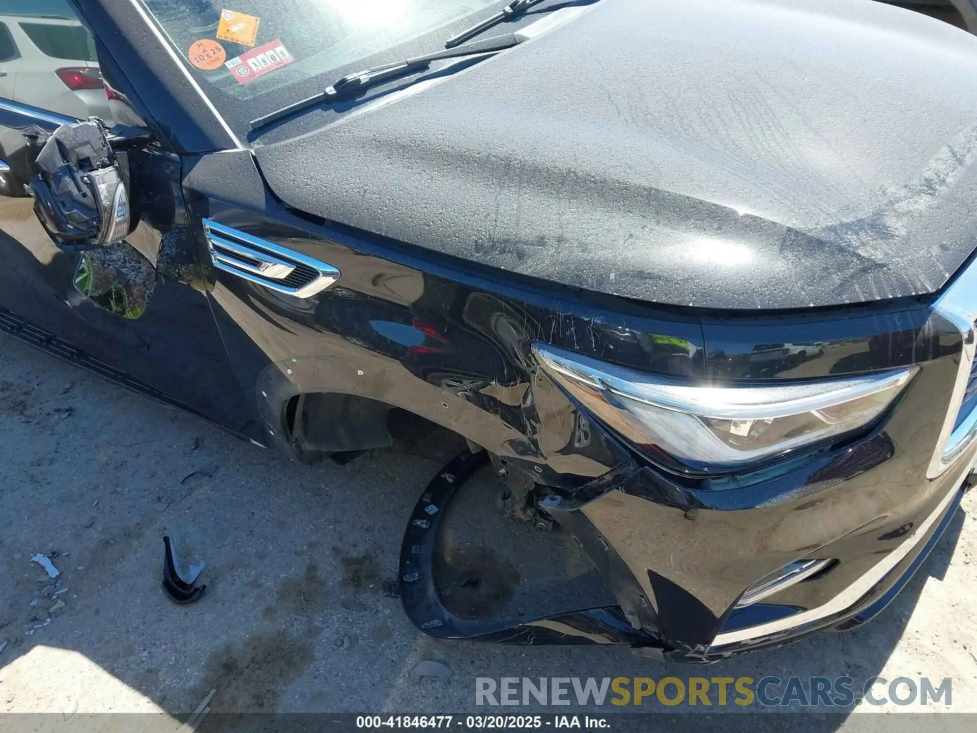 6 Photograph of a damaged car JN8AZ2AD5P9875138 INFINITI QX80 2023