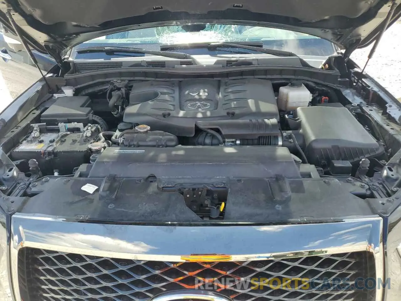 12 Photograph of a damaged car JN8AZ2AD5P9875463 INFINITI QX80 2023
