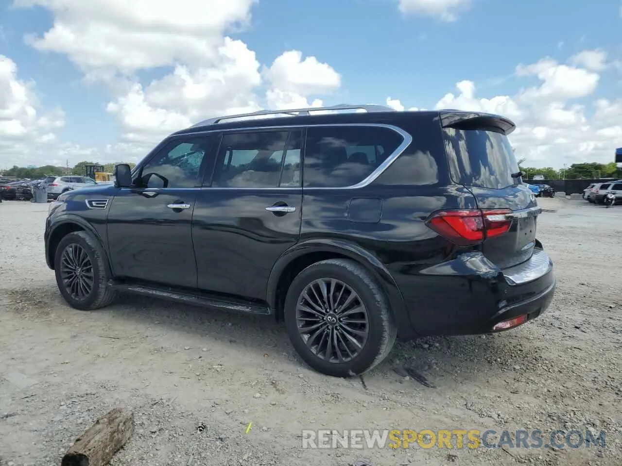 2 Photograph of a damaged car JN8AZ2AD5P9875463 INFINITI QX80 2023