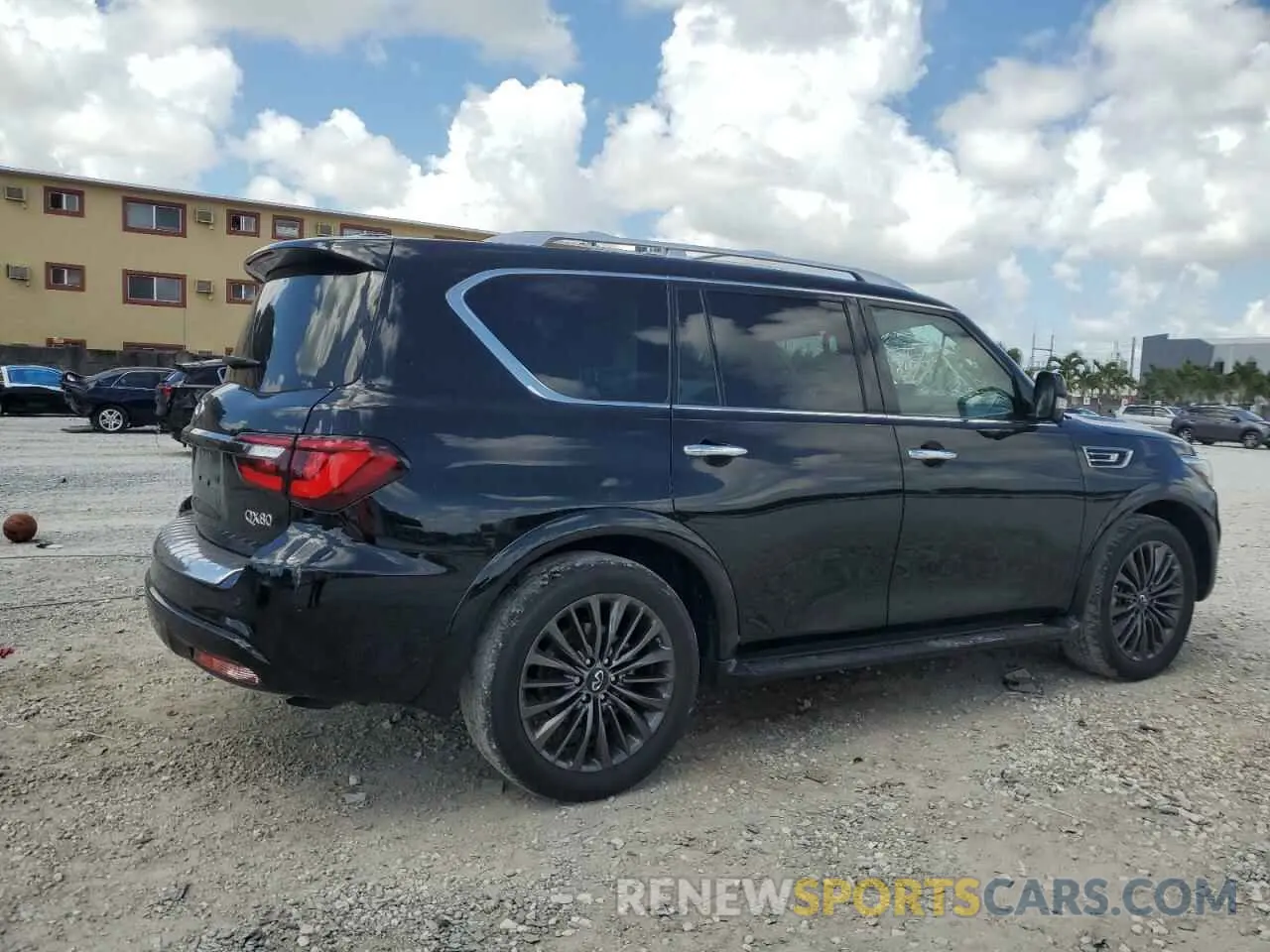 3 Photograph of a damaged car JN8AZ2AD5P9875463 INFINITI QX80 2023