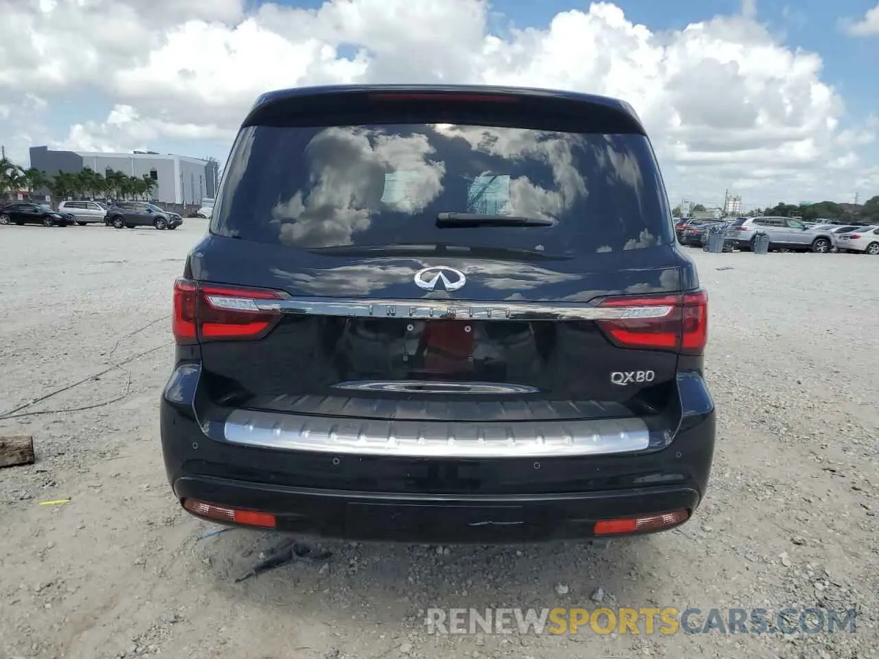 6 Photograph of a damaged car JN8AZ2AD5P9875463 INFINITI QX80 2023