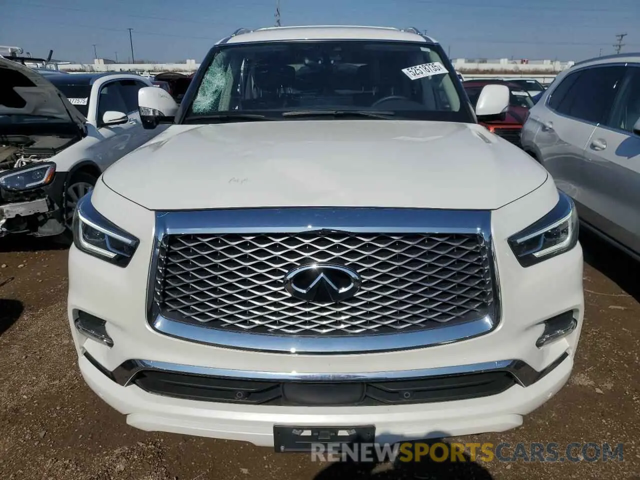 5 Photograph of a damaged car JN8AZ2AE7P9302556 INFINITI QX80 2023