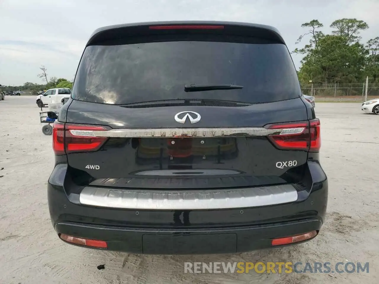 6 Фотография поврежденного автомобиля JN8AZ2AE8P9307684 INFINITI QX80 2023