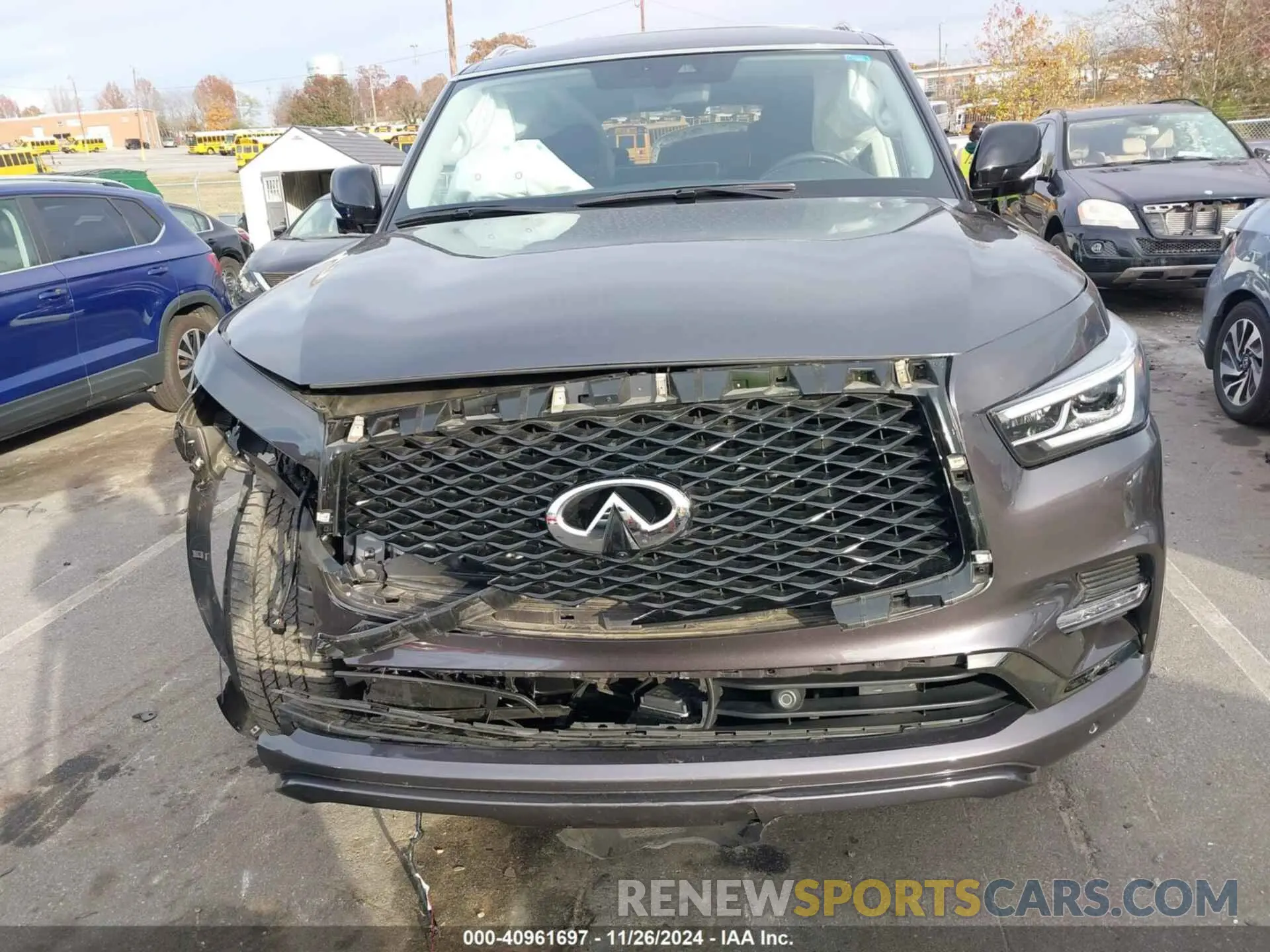 12 Photograph of a damaged car JN8AZ2AEXP9304933 INFINITI QX80 2023