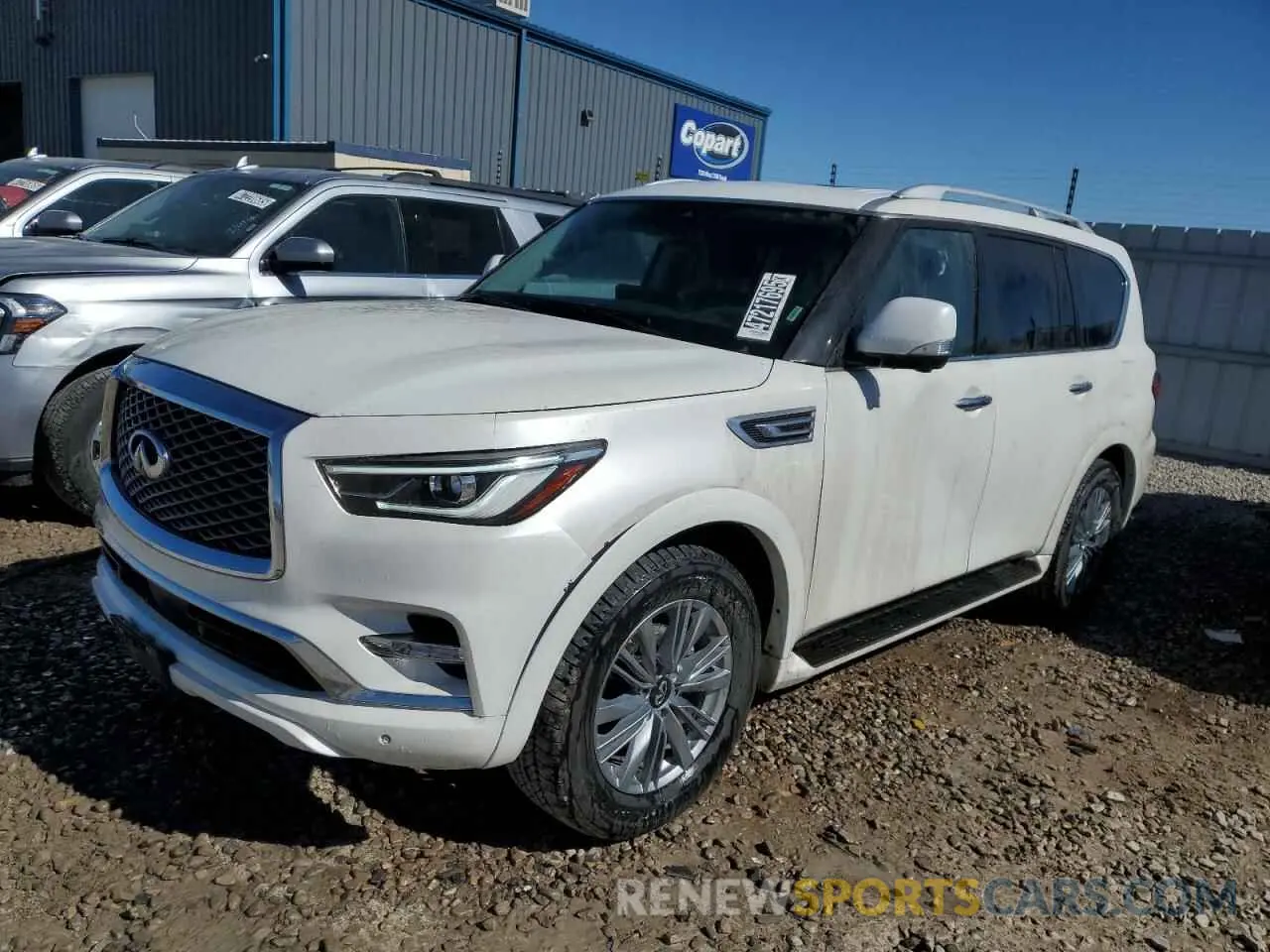 1 Фотография поврежденного автомобиля JN8AZ2AE1R9329139 INFINITI QX80 2024
