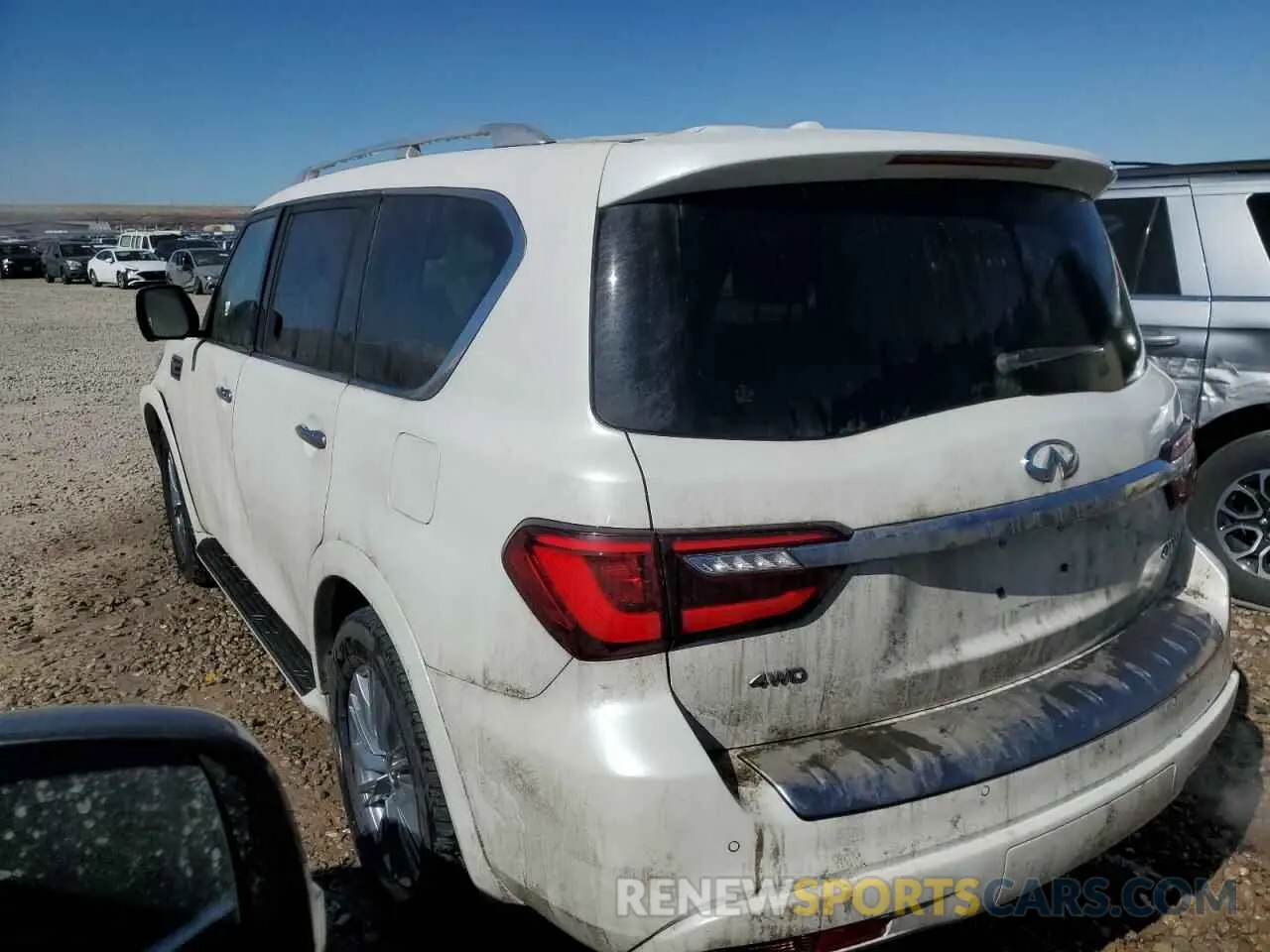 2 Фотография поврежденного автомобиля JN8AZ2AE1R9329139 INFINITI QX80 2024