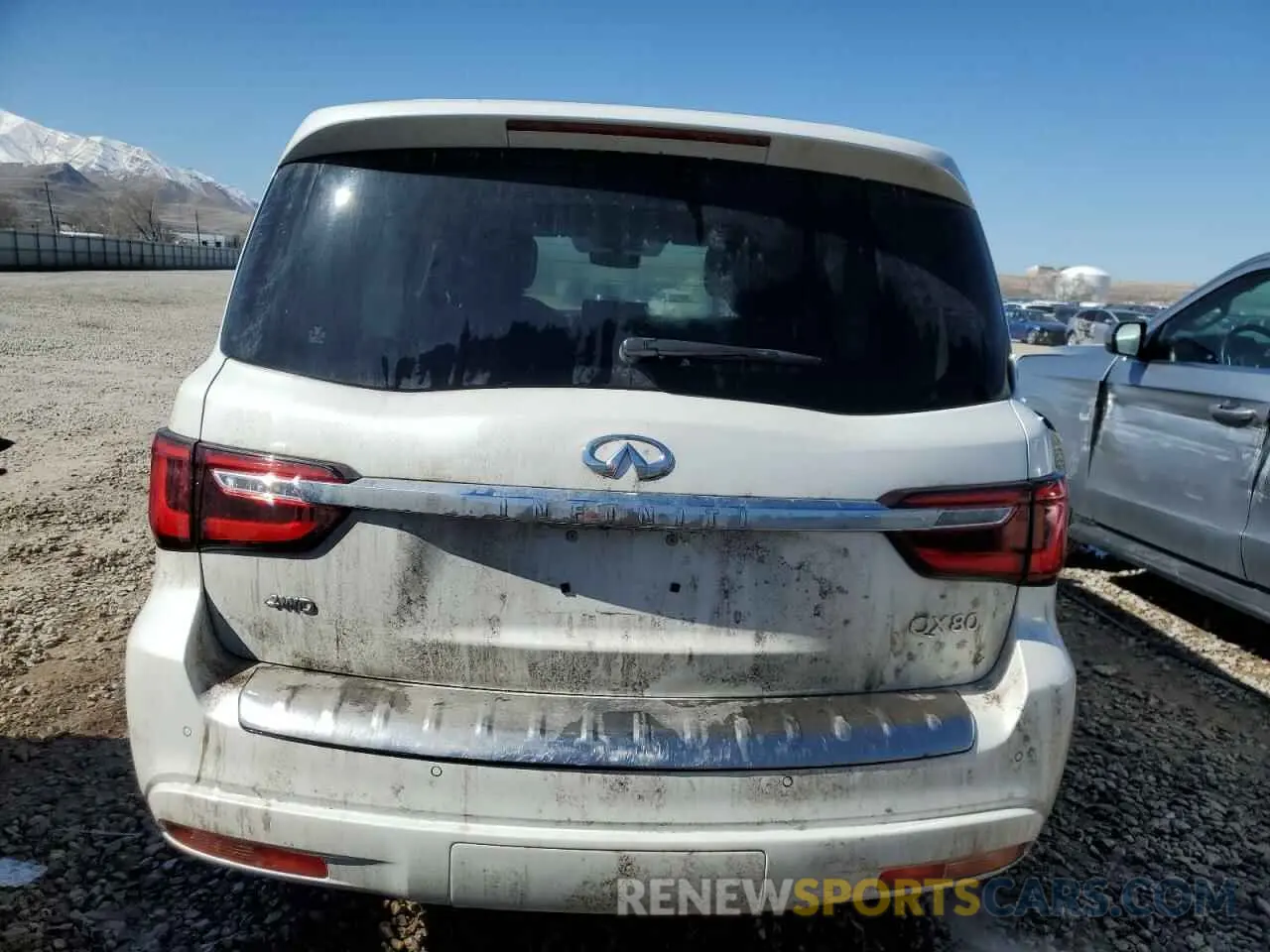 6 Фотография поврежденного автомобиля JN8AZ2AE1R9329139 INFINITI QX80 2024