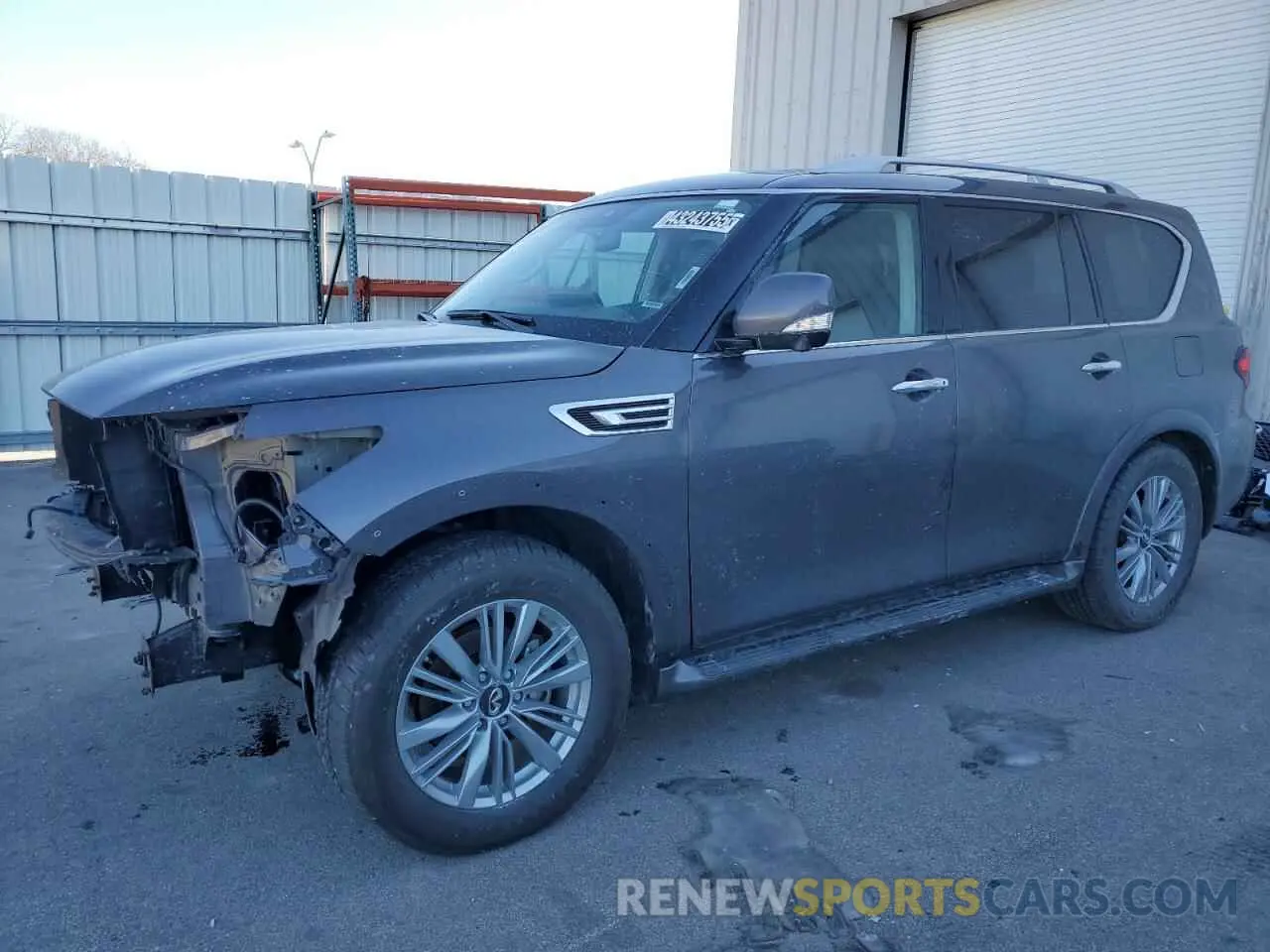 1 Photograph of a damaged car JN8AZ2AE6R9327919 INFINITI QX80 2024