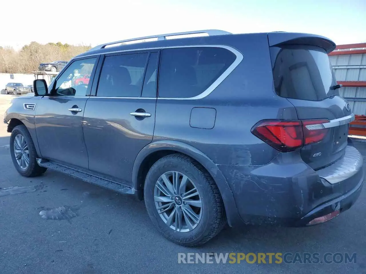 2 Photograph of a damaged car JN8AZ2AE6R9327919 INFINITI QX80 2024