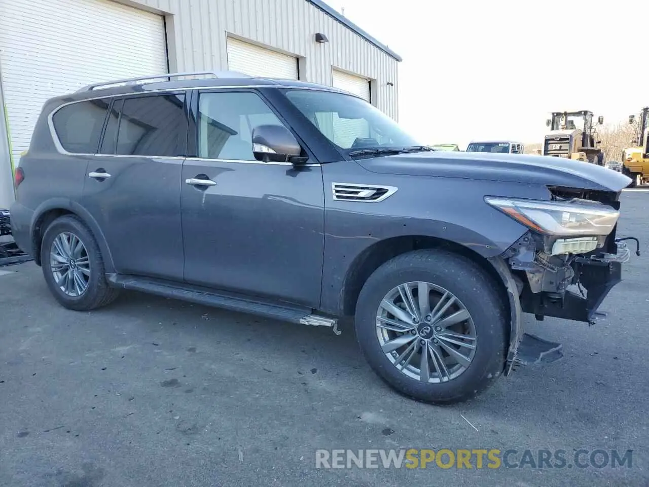 4 Photograph of a damaged car JN8AZ2AE6R9327919 INFINITI QX80 2024