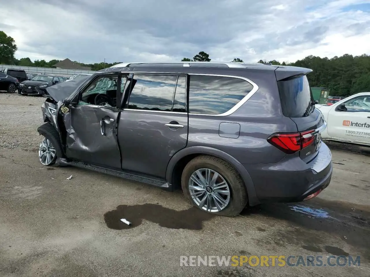 2 Фотография поврежденного автомобиля JN8AZ2AE7R9329825 INFINITI QX80 2024