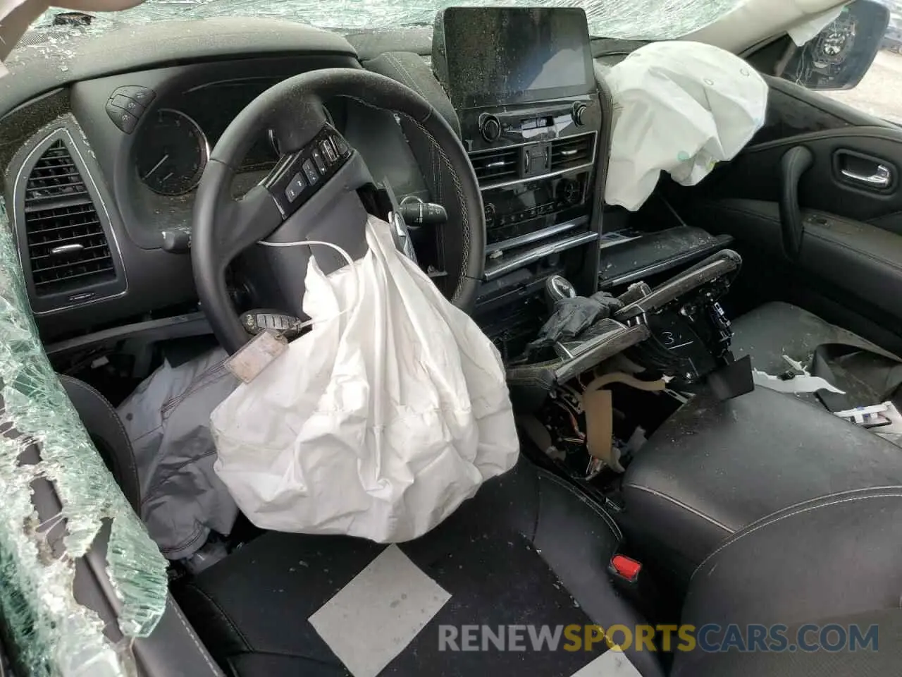 8 Фотография поврежденного автомобиля JN8AZ2AE7R9329825 INFINITI QX80 2024