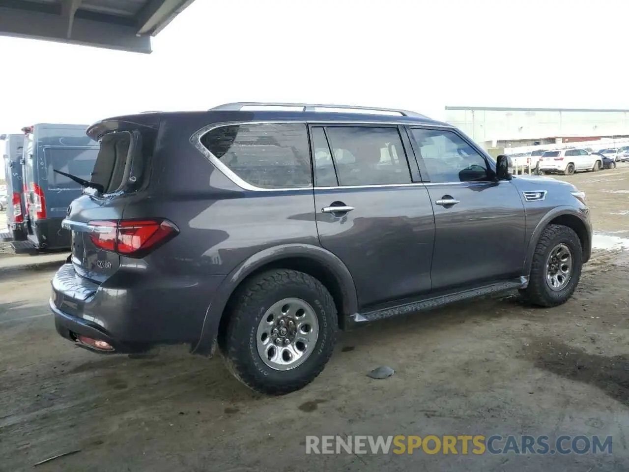 3 Photograph of a damaged car JN8AZ2AE8R9329140 INFINITI QX80 2024