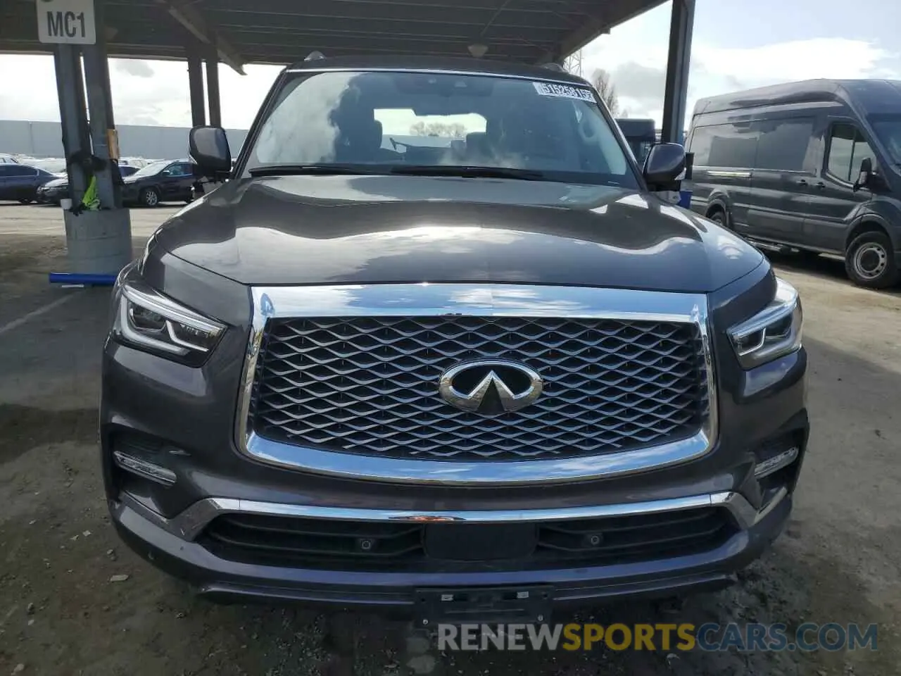 5 Photograph of a damaged car JN8AZ2AE8R9329140 INFINITI QX80 2024