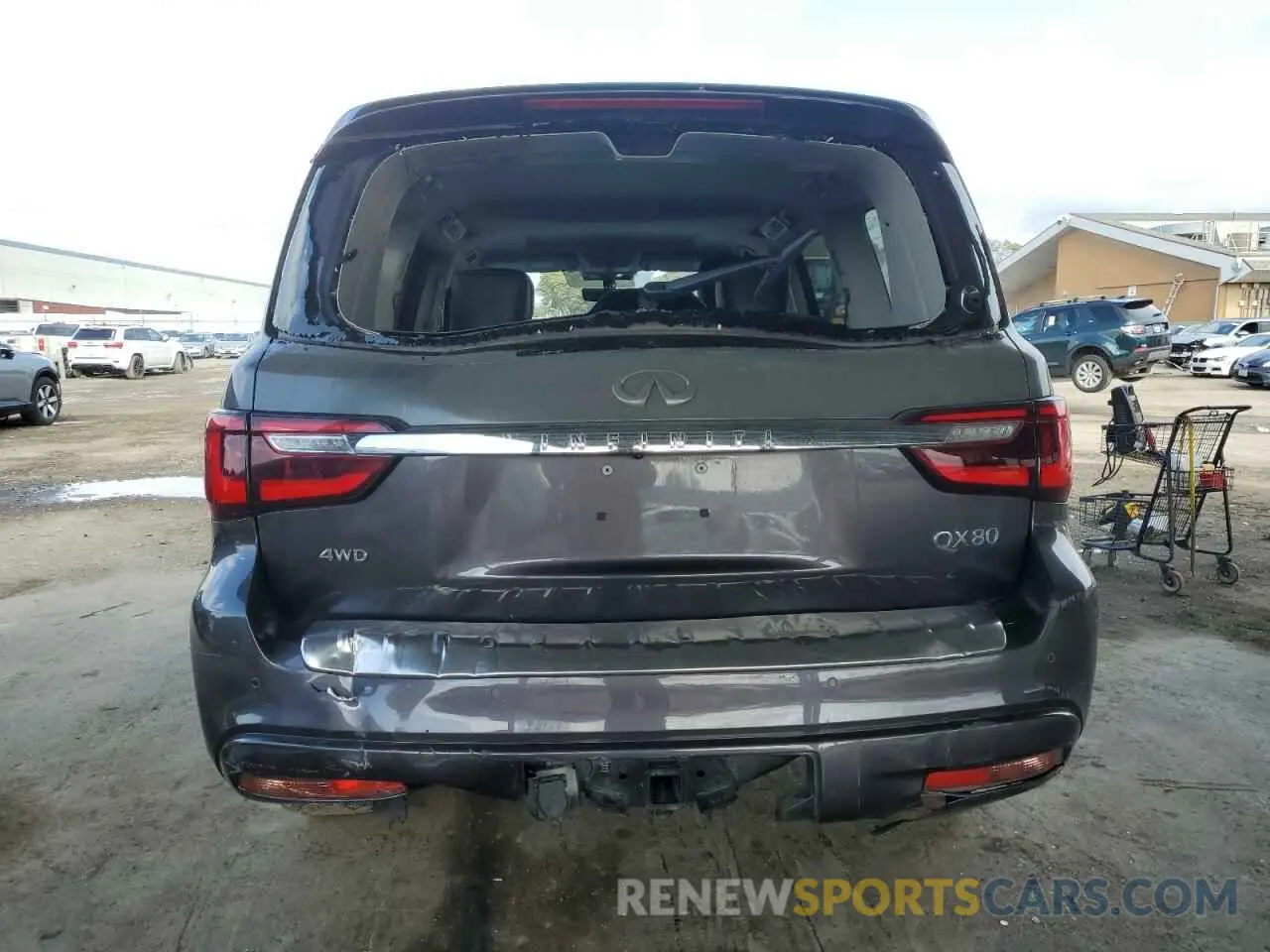 6 Photograph of a damaged car JN8AZ2AE8R9329140 INFINITI QX80 2024