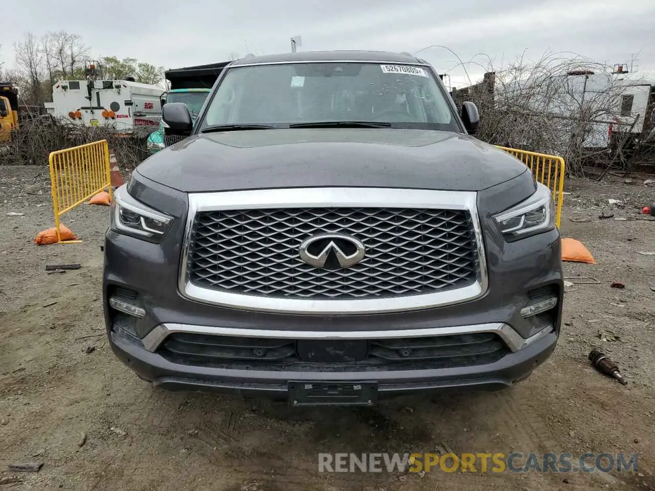 5 Фотография поврежденного автомобиля JN8AZ2AE8R9329431 INFINITI QX80 2024