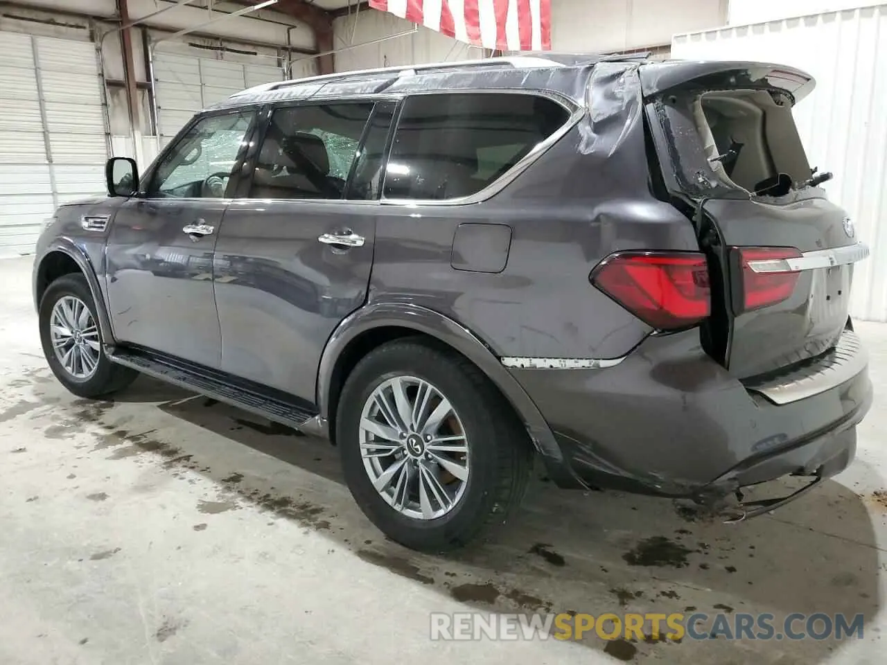 2 Фотография поврежденного автомобиля JN8AZ2AF4R9765203 INFINITI QX80 2024