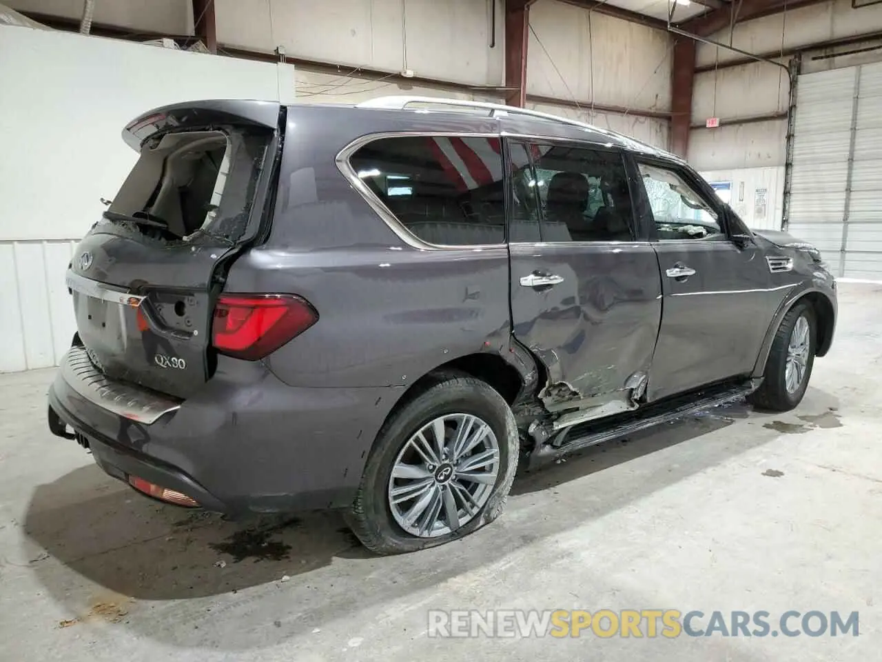 3 Фотография поврежденного автомобиля JN8AZ2AF4R9765203 INFINITI QX80 2024