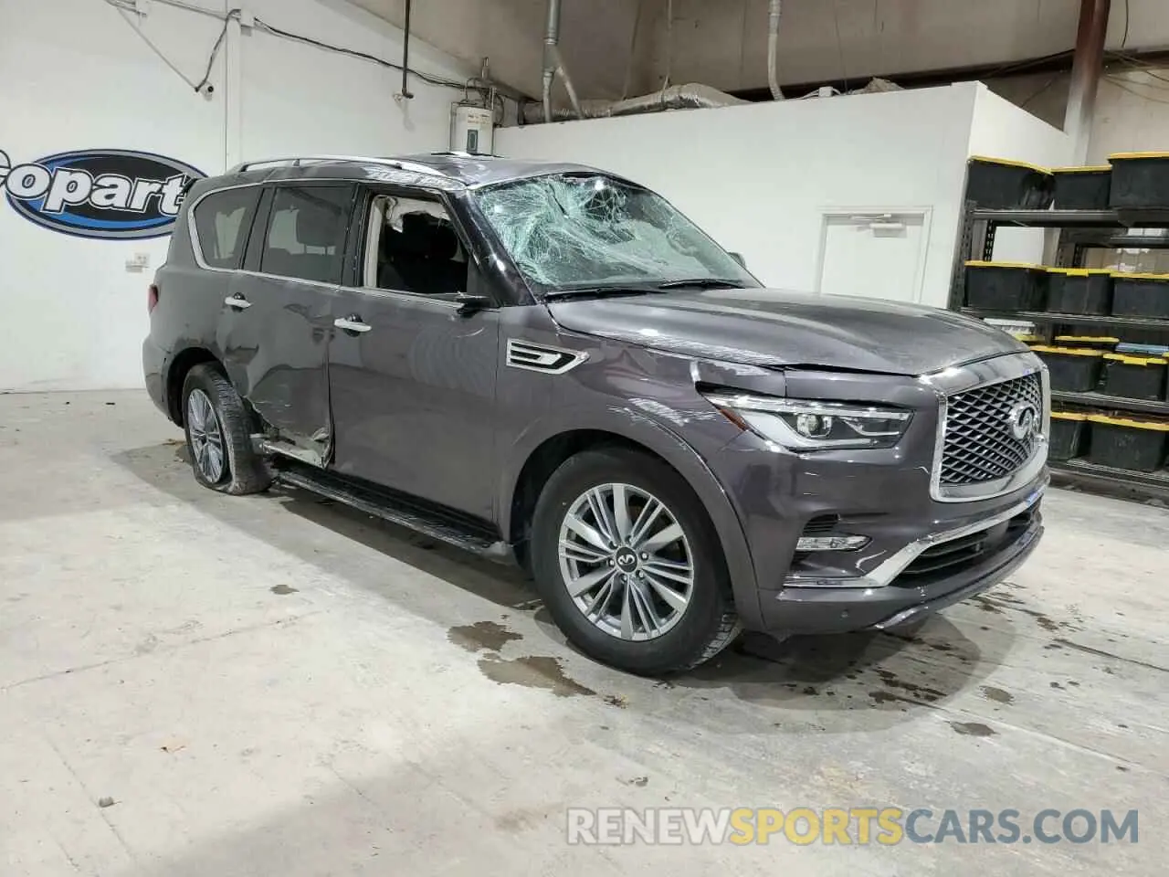 4 Фотография поврежденного автомобиля JN8AZ2AF4R9765203 INFINITI QX80 2024