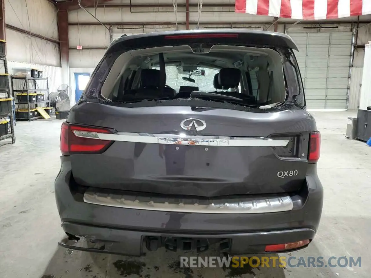 6 Фотография поврежденного автомобиля JN8AZ2AF4R9765203 INFINITI QX80 2024