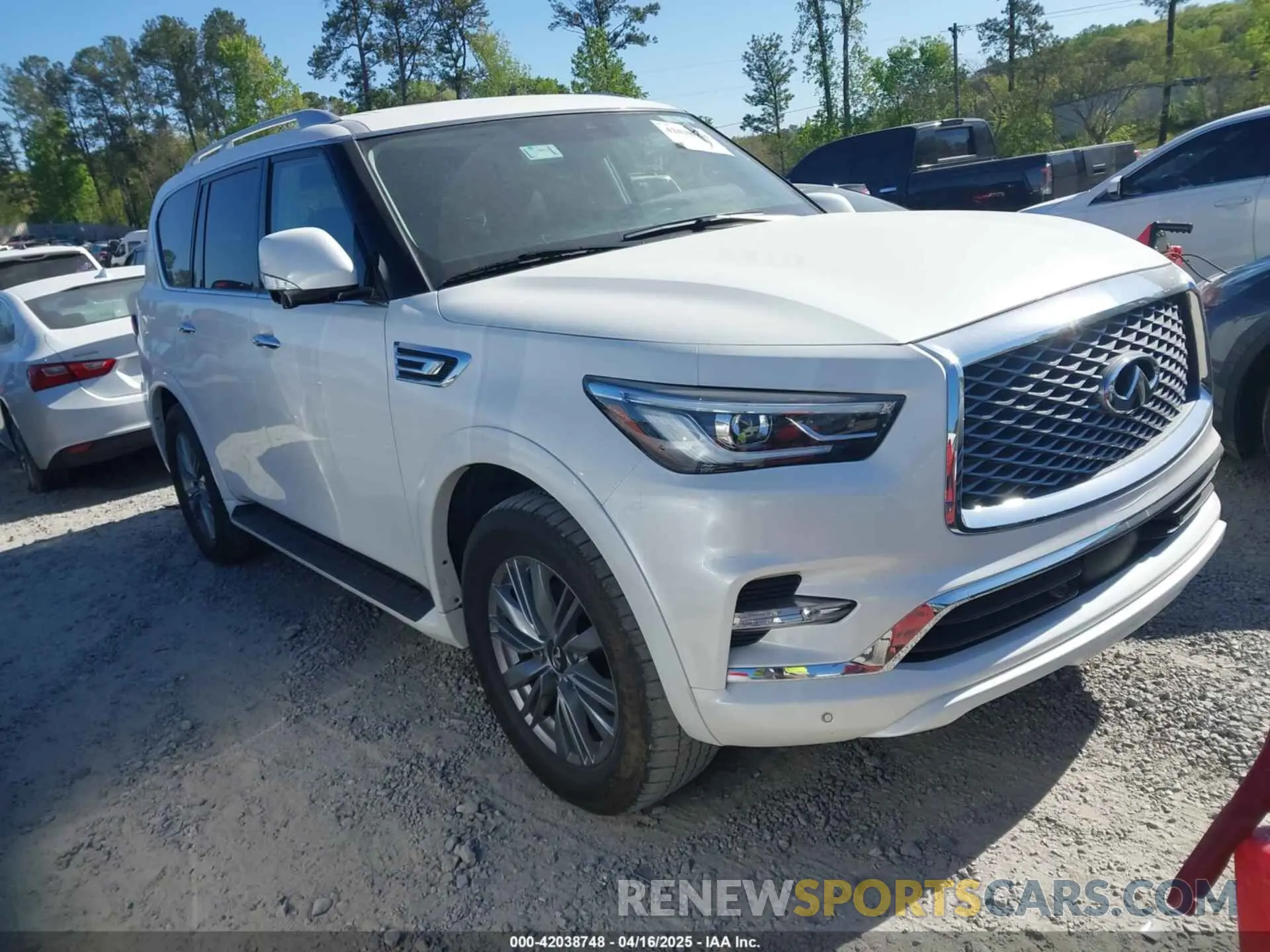 1 Photograph of a damaged car JN8AZ2AF9R9765066 INFINITI QX80 2024