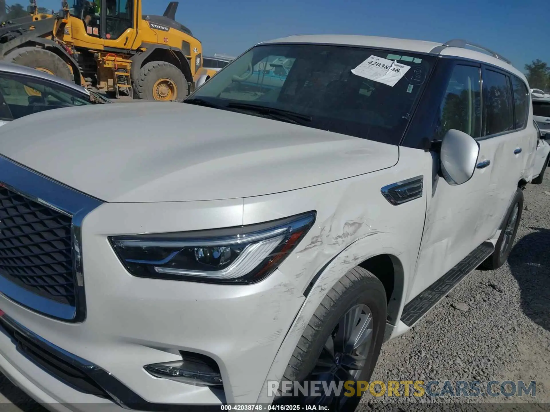 2 Photograph of a damaged car JN8AZ2AF9R9765066 INFINITI QX80 2024
