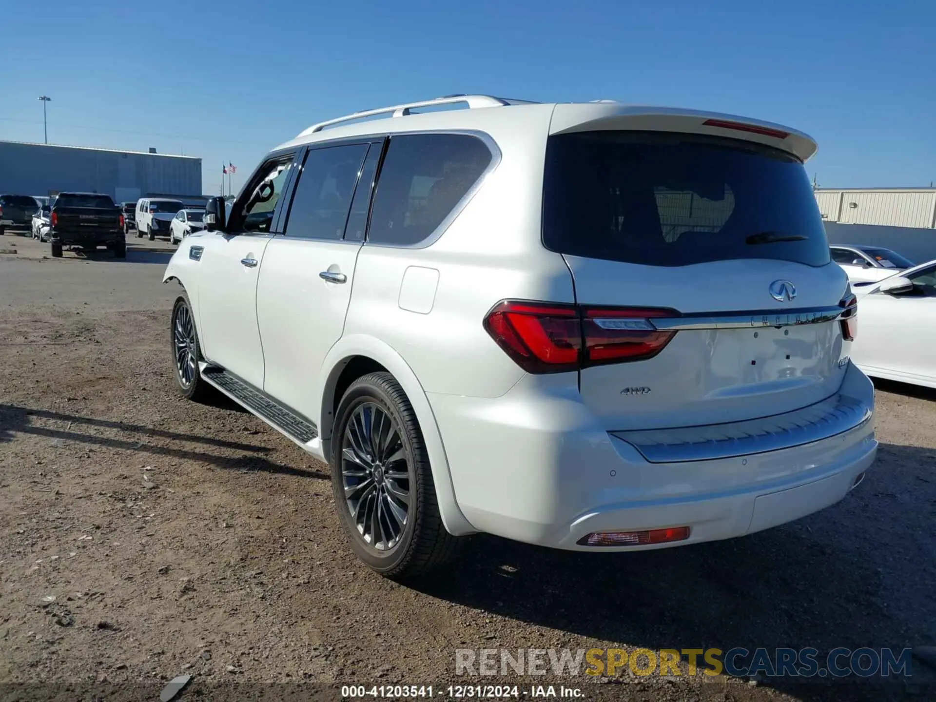 3 Photograph of a damaged car JN8AZ2BE6R9330821 INFINITI QX80 2024