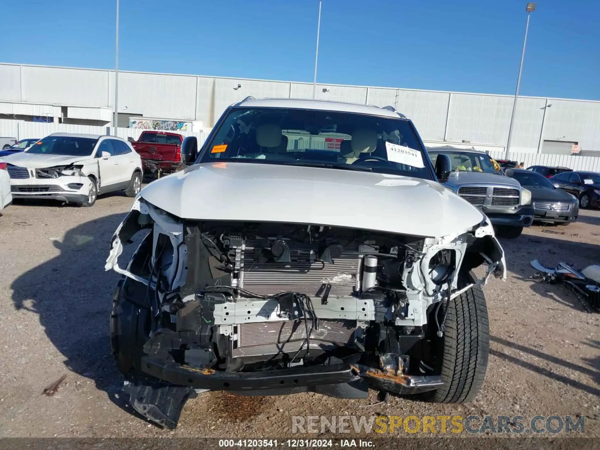 6 Photograph of a damaged car JN8AZ2BE6R9330821 INFINITI QX80 2024