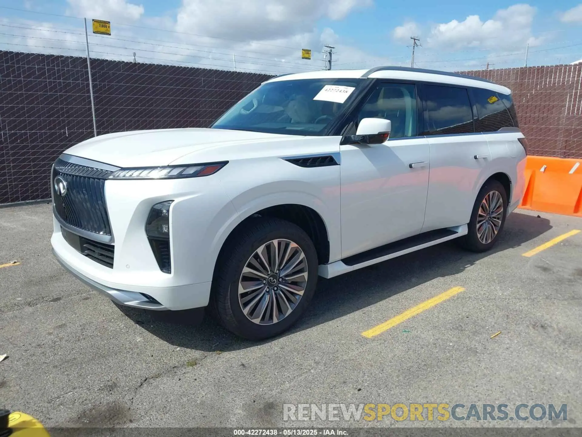 2 Photograph of a damaged car JN8AZ3BA9S9001443 INFINITI QX80 2025